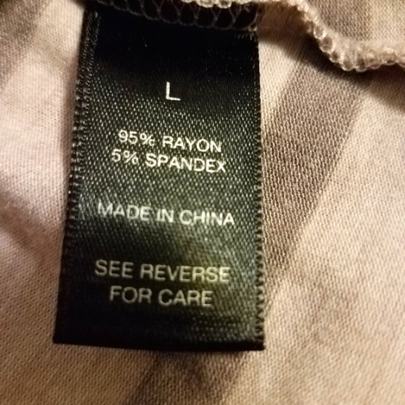 BKE red Cut-Out Lace Sides Long Sleeve Tunnic Sz Large - Picture 10 of 10